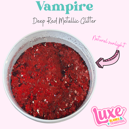 "Vampire” Chunky Mix Glitter