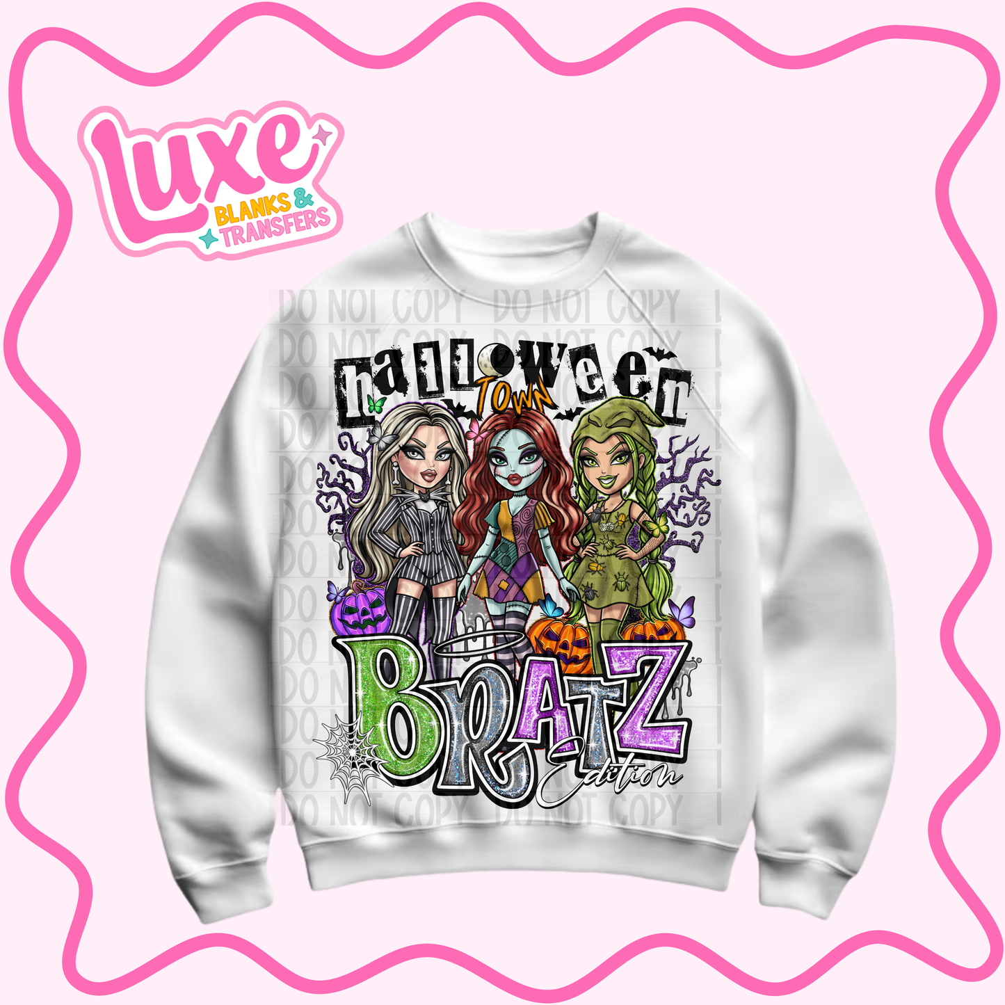 DTF Heat Transfer | Halloween Brat | #778