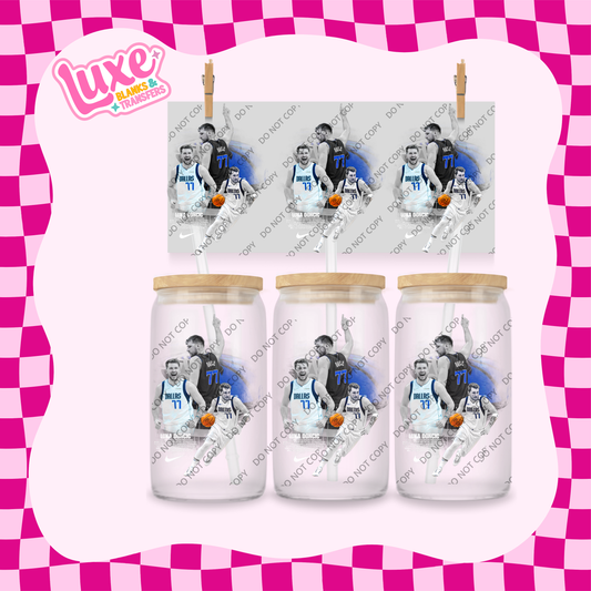 16oz UV DTF Wrap | L.Doncic NBA Basketball Player | #2073