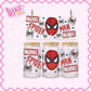 16oz UV DTF Wrap | Spider Hero | #3344
