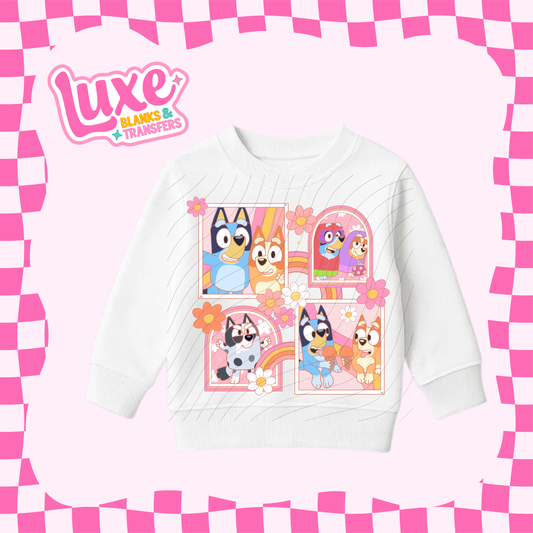 Blue Show 20cm | Kids DTF Heat Transfer | #167