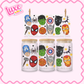 16oz UV DTF Wrap | Superheroes | #3346