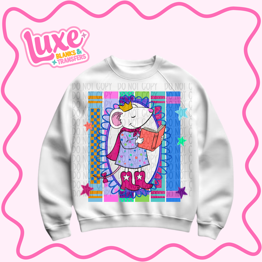 DTF Heat Transfer | Storybook Collection Mouse | #1199