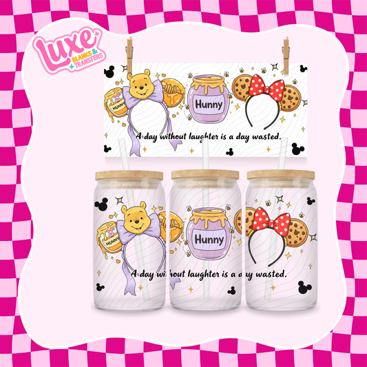 Winnie Dis. Ears | 16oz UV DTF Wrap | #1588