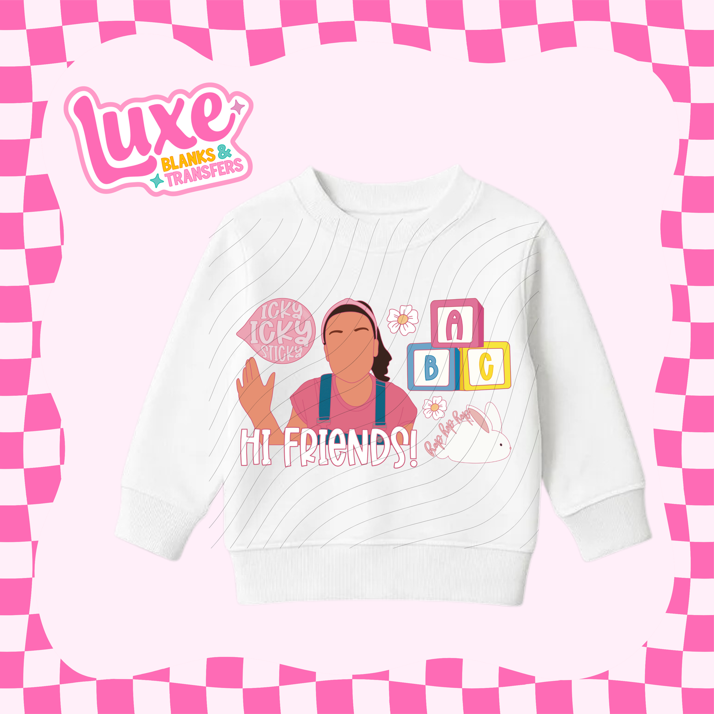 Hi Friends | Kids DTF Heat Transfer | #171