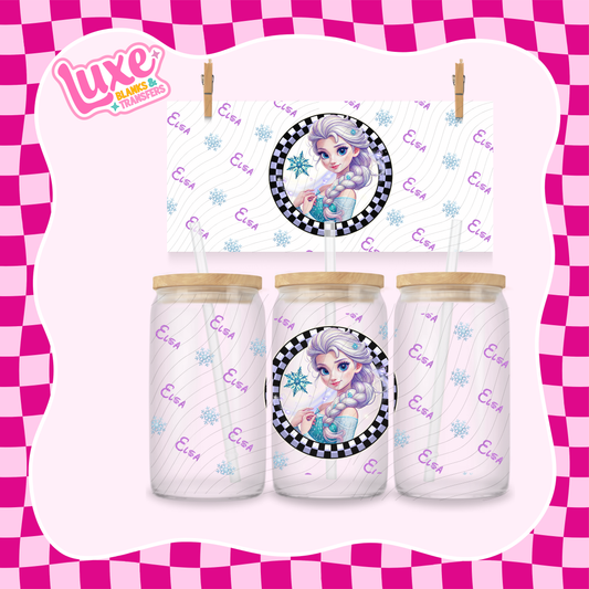 Vintage Ice Princess | UV DTF Wrap | #1093