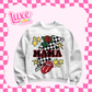 DTF Heat Transfer | Checkered Mama | #718