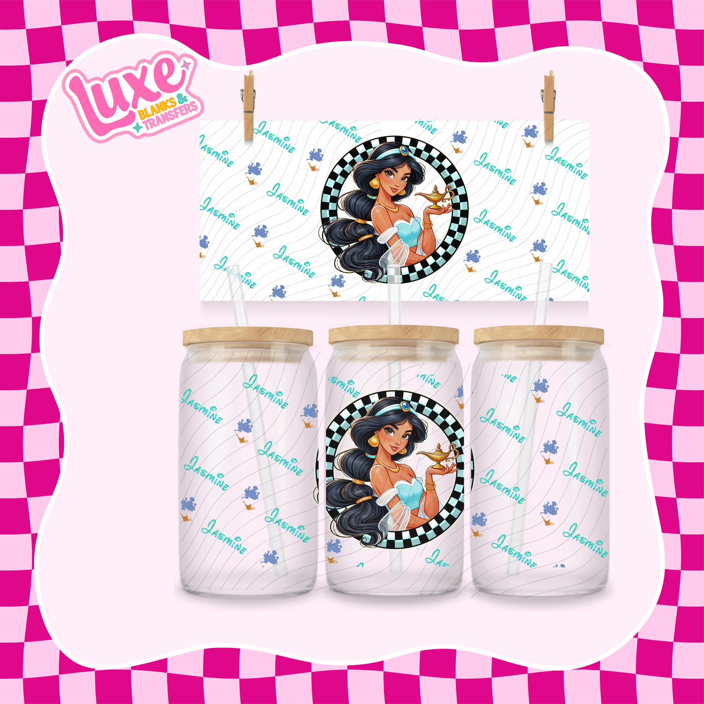 Vintage Jas. | UV DTF Wrap | #1095