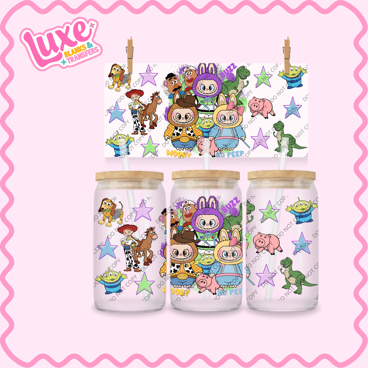 16oz UV DTF Wrap | Bubu X Toys | #2146