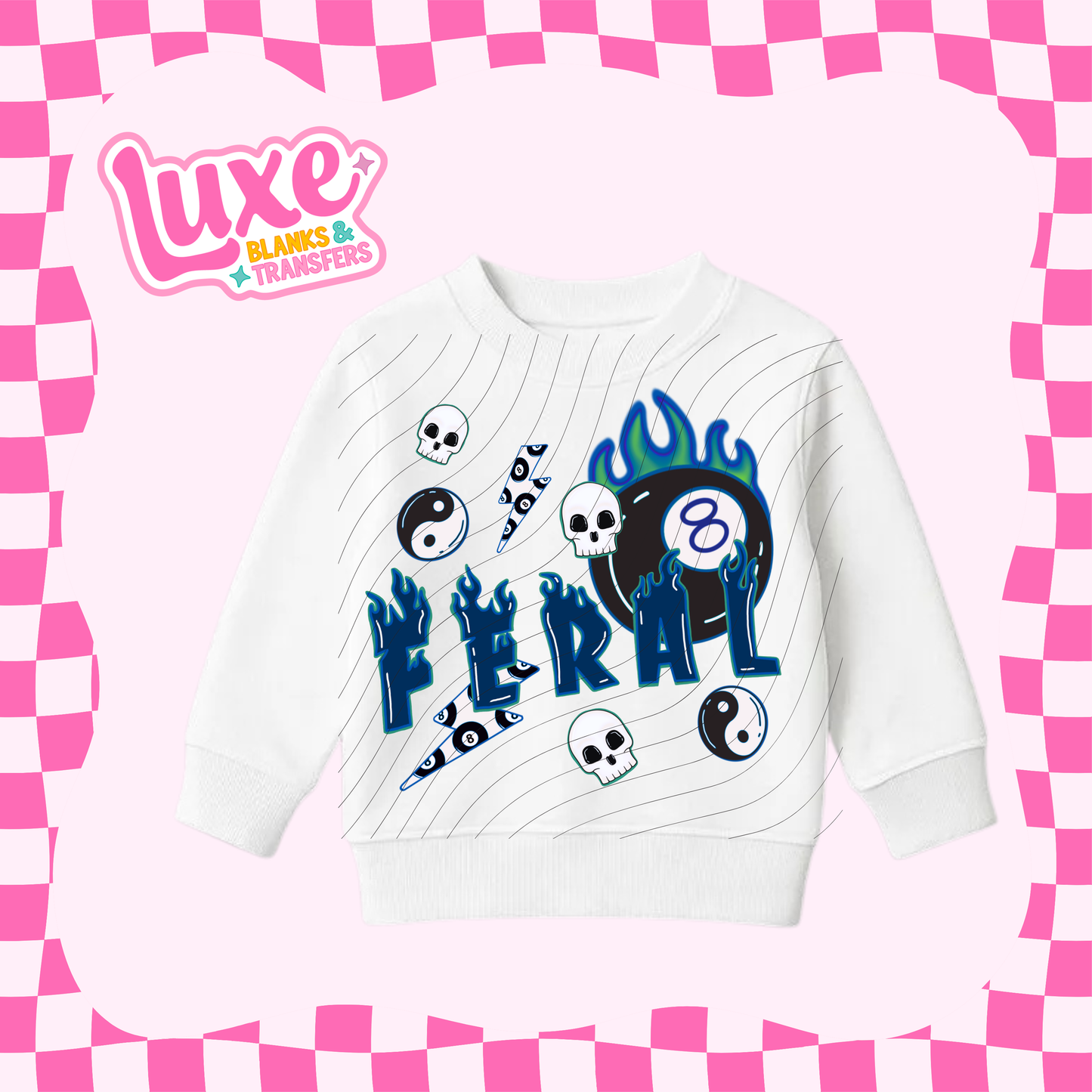 Feral | Kids DTF Heat Transfer | #177