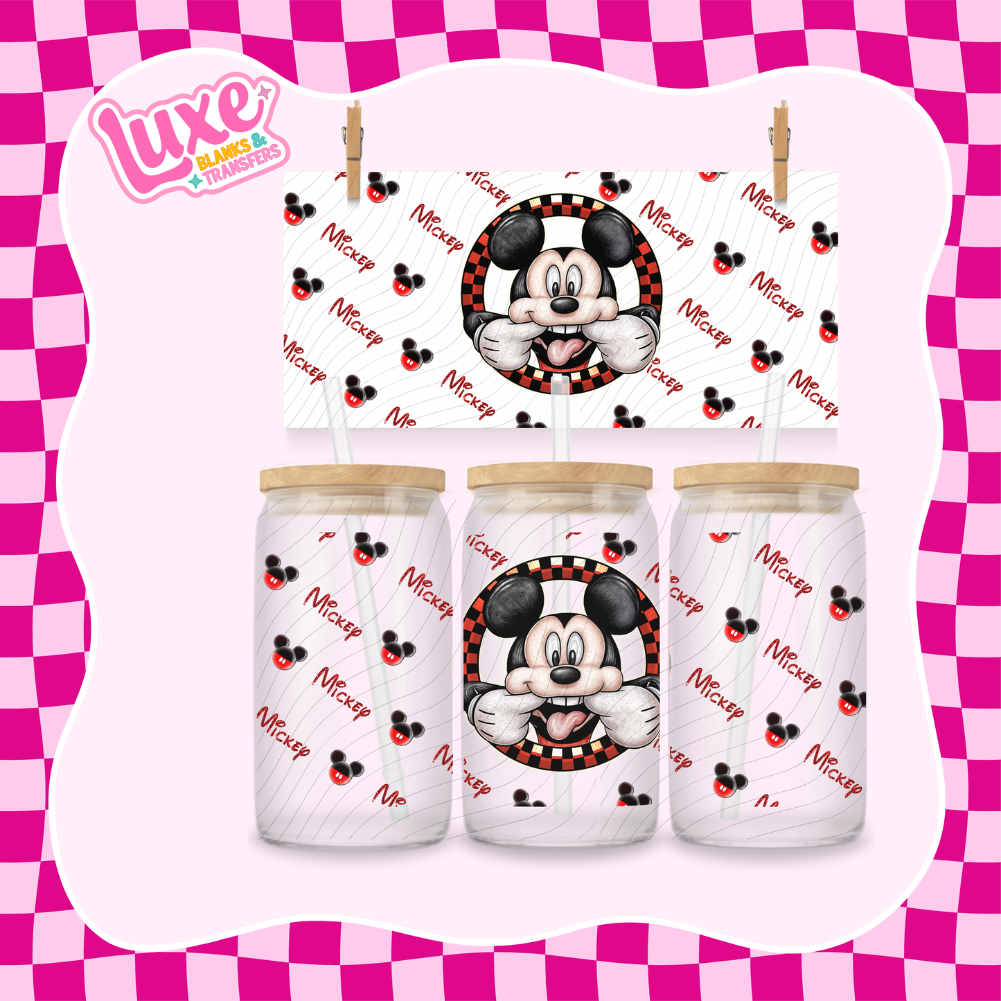 Vintage Mouse | UV DTF Wrap | #1098