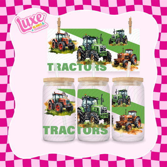 Tractors | 16oz UV DTF Wrap | #1597