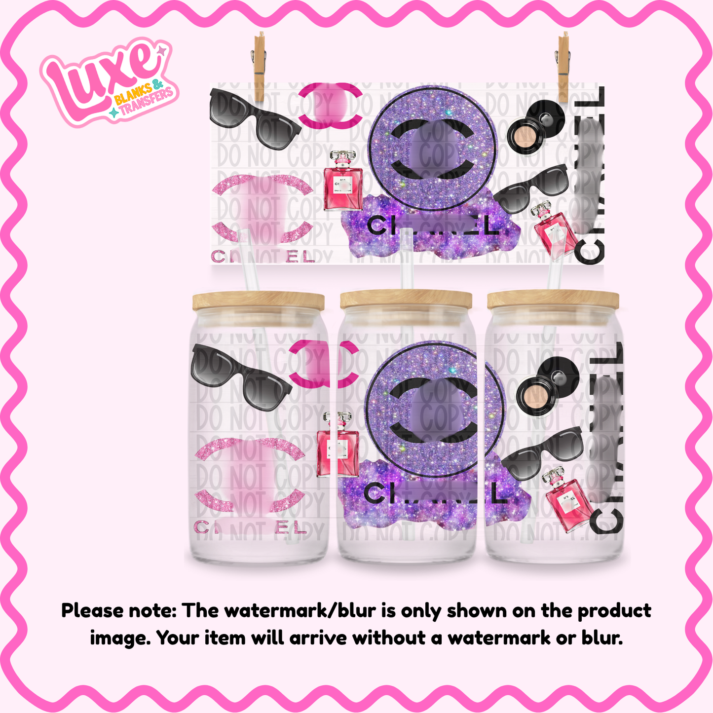 16oz UV DTF Wrap | Sparkle CC | #2653