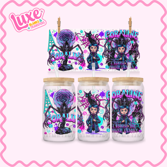 16oz UV DTF Wrap | Cora | #3356