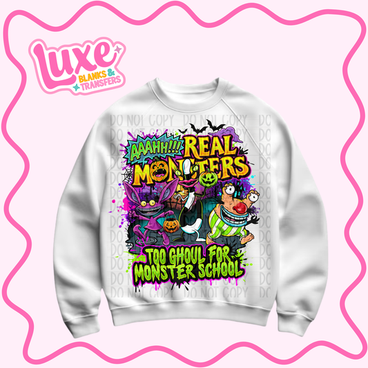 DTF Heat Transfer | The Real Monsters | #1209