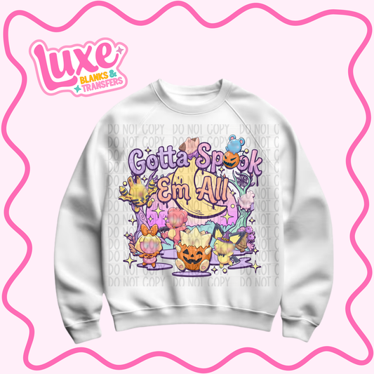 DTF Heat Transfer | Pokey Spook | #1212