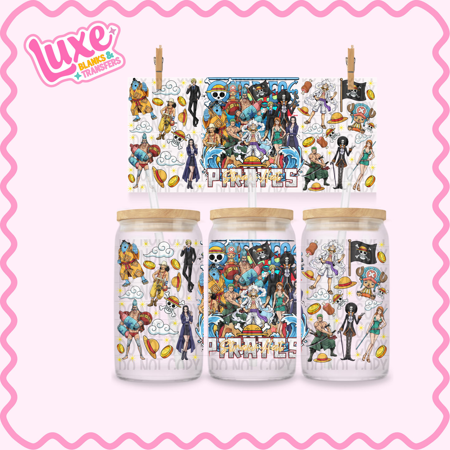 16oz UV DTF Wrap | One Piece | #3358