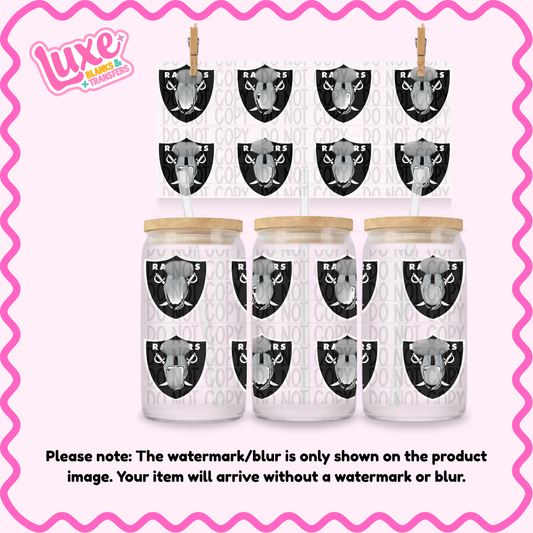 16oz UV DTF Wrap | Ra1d3rs | #2682