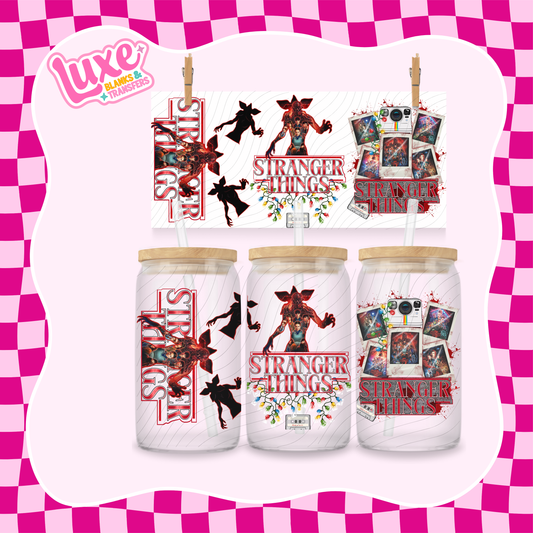 Stranger Show | 16oz UV DTF Wrap | #1603