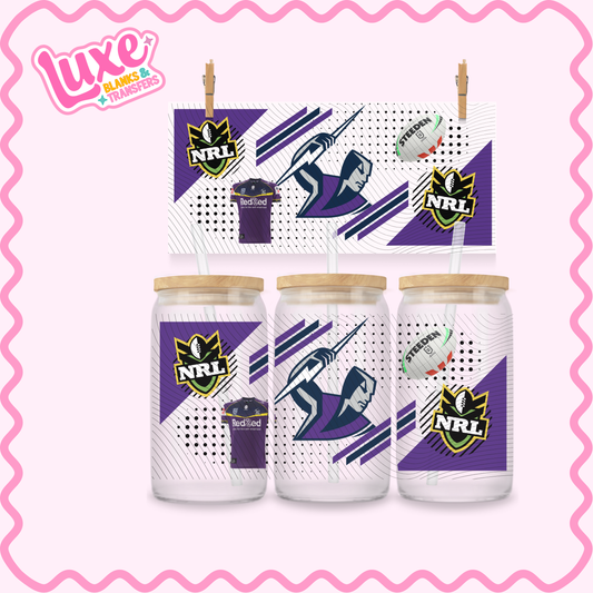 16oz UV DTF Wrap | Storm N.R.L Team | #2876