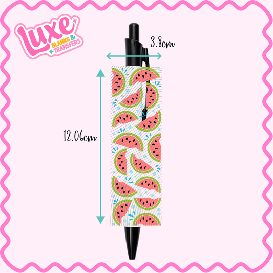 UV DTF Pen Wrap | Watermelon Pattern | #47