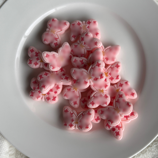 Pink Boujee VL Butterfly | Focal Bead