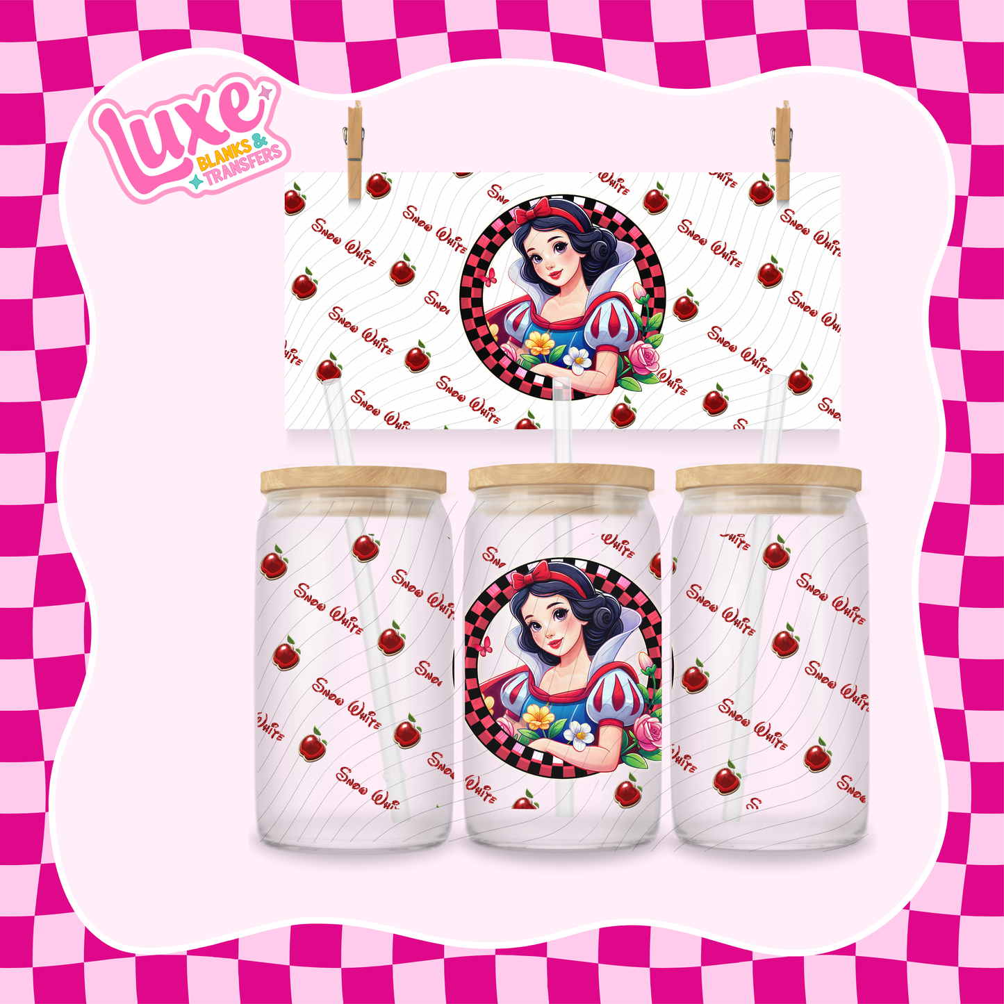 Vintage Snow | UV DTF Wrap | #1108