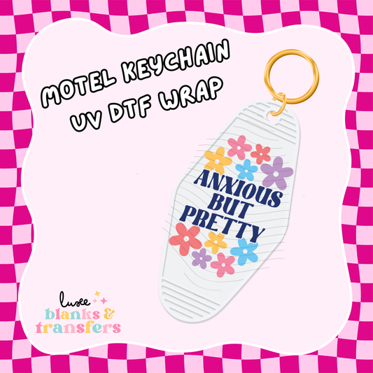 Motel Keychain UV DTF Wrap (#C49)