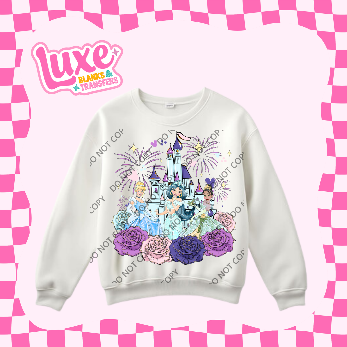 DTF Heat Transfer | Princess Castle | #327