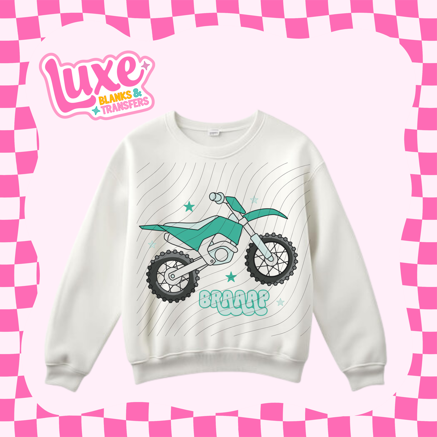 DTF Heat Transfer | Kids Dirtbike | #302