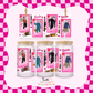 Pink Horror 9`UV DTF Wrap (#665)