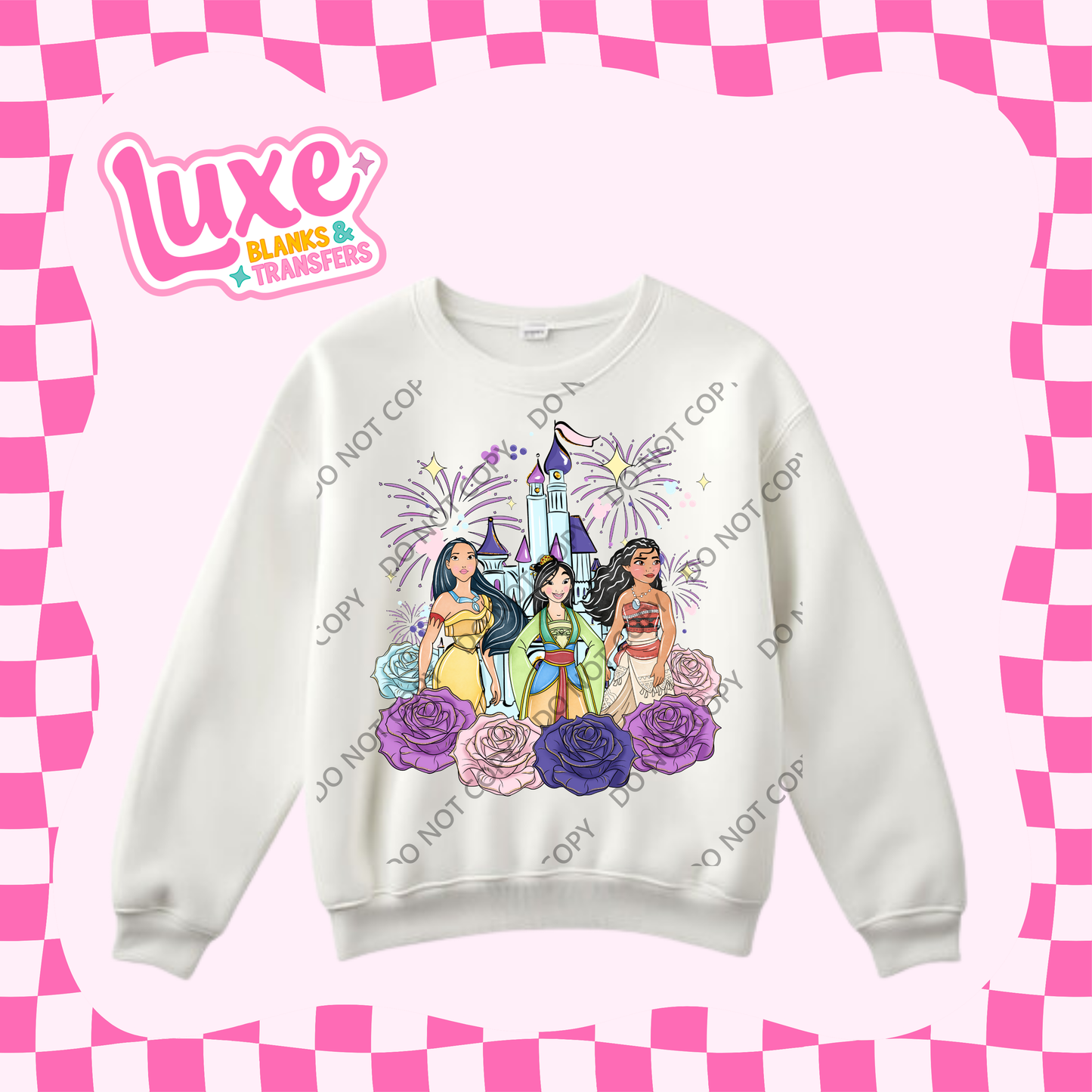 DTF Heat Transfer | Princess Castle 2 | #328