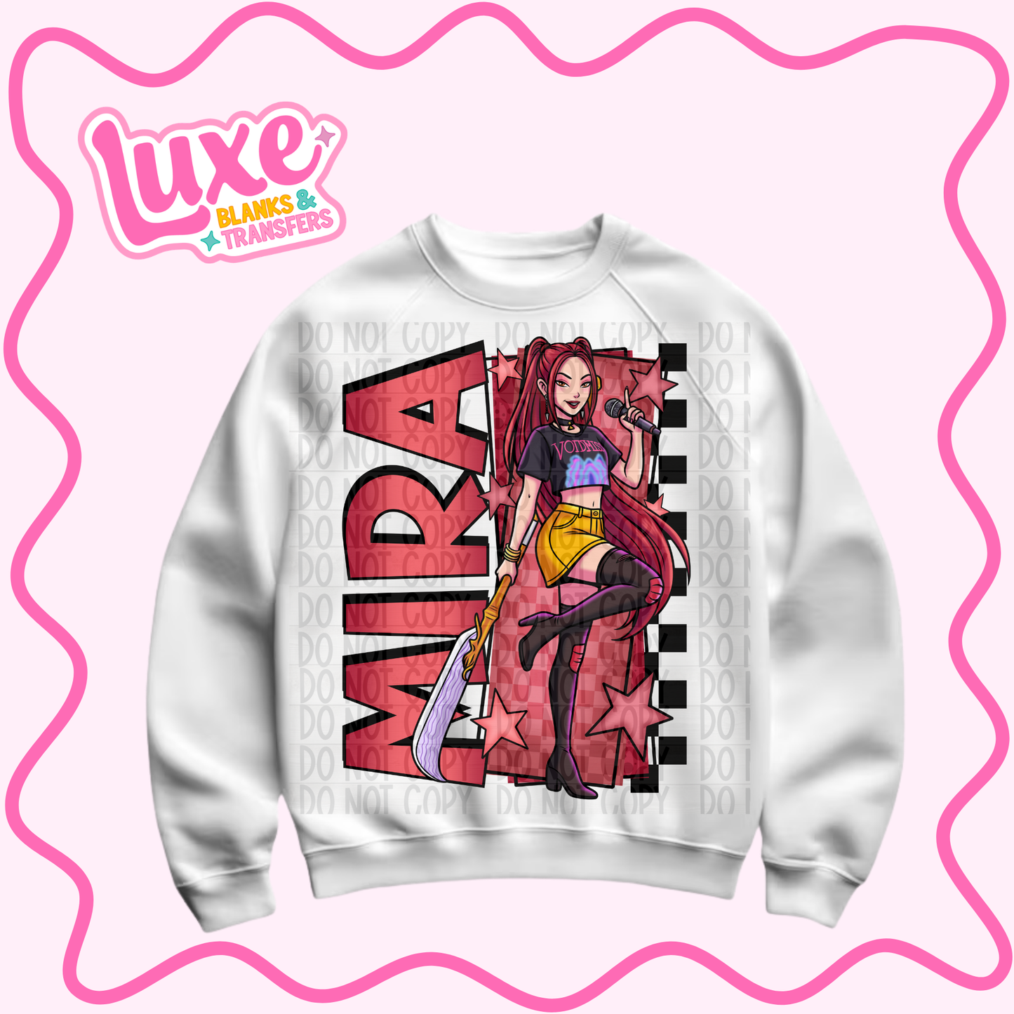 DTF Heat Transfer | K-Pop Mira | #1319