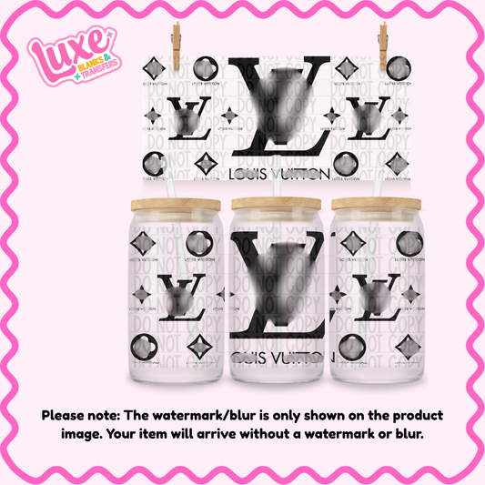 16oz UV DTF Wrap | Black VL | #2010