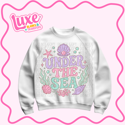 DTF Heat Transfer | Under The Sea Pastel | #1276