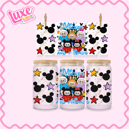 16oz UV DTF Wrap | Bubu X Mouse | #2147