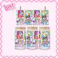 16oz UV DTF Wrap | Cute Blue | #2447