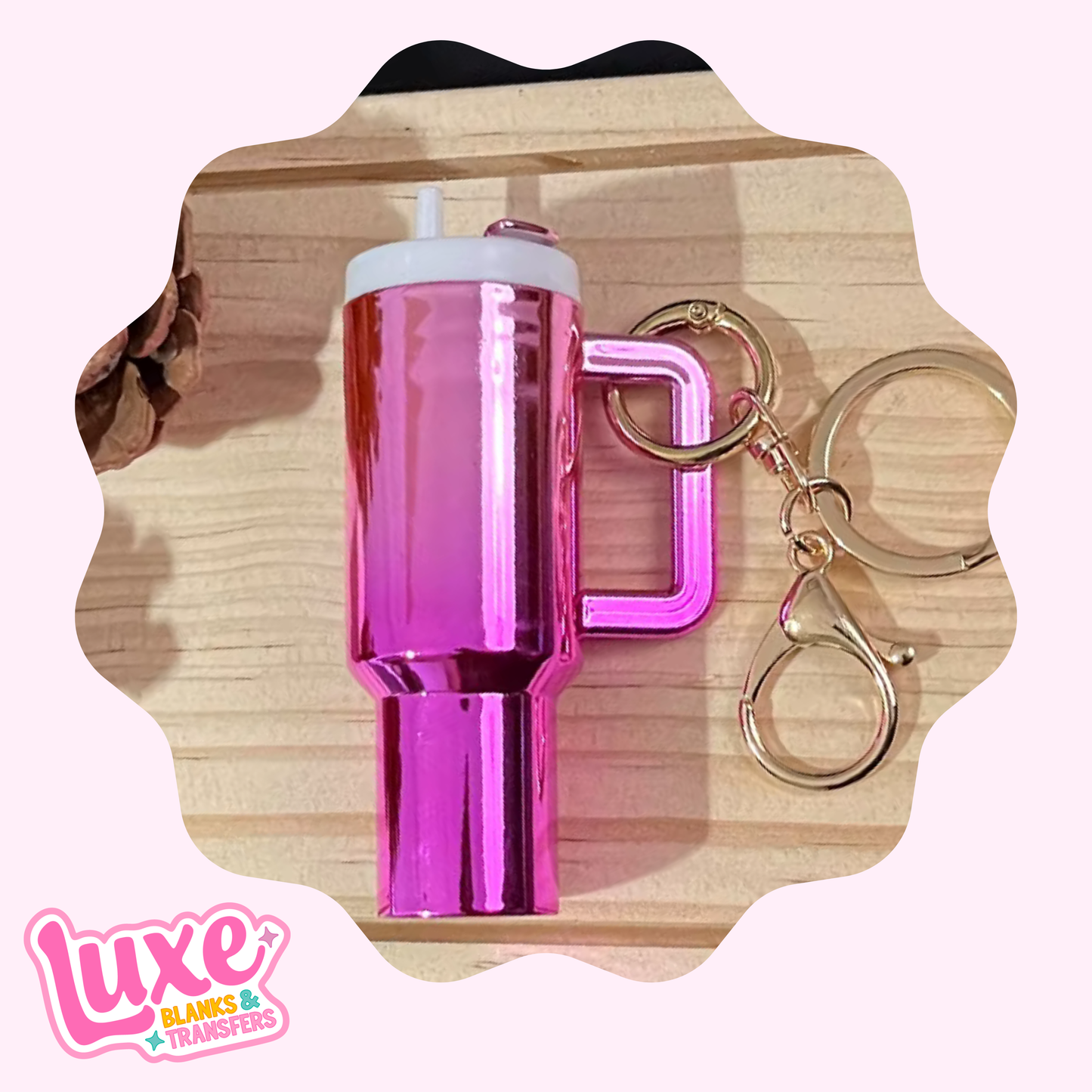 Mini Keychain Tumbler (Blank)