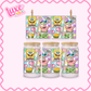 16oz UV DTF Wrap | Cute Sponge | #2449