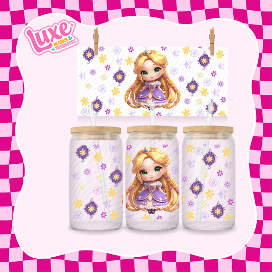 Cutesy Princess | UV DTF Wrap | #1174