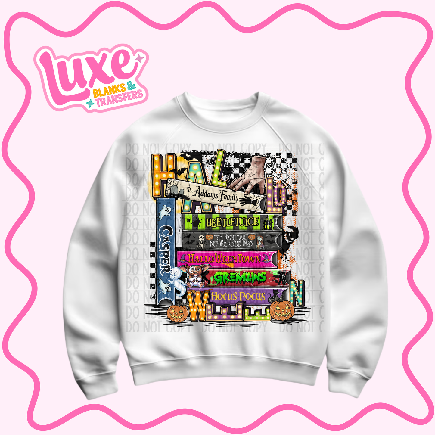 DTF Heat Transfer | Halloween VHS | #1323