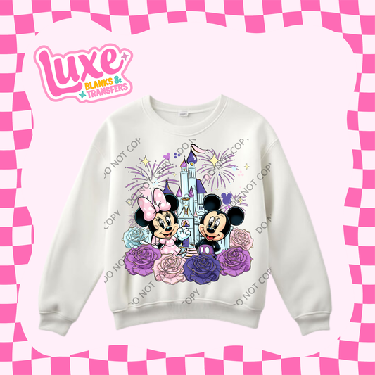 DTF Heat Transfer | Mouse Castle  | #332