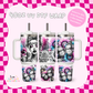 Tattoo Girl 40oz UV DTF Wrap (#B54)