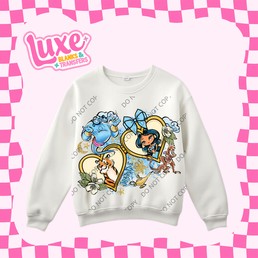 DTF Heat Transfer | Princess Jas. Locket | #333