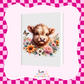 Cow #5 A5 Journal UV DTF Transfer (#A48)