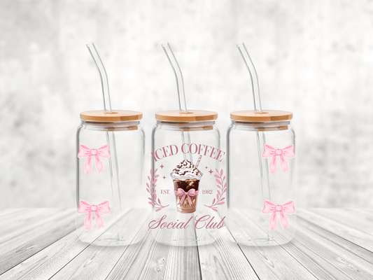 Iced Coffee Social Club Wrap by Luxe (#45)