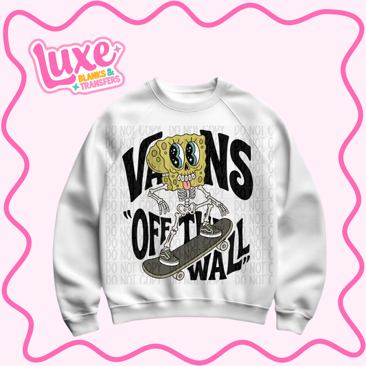 DTF Heat Transfer | 0ff The W4ll Black | #1282