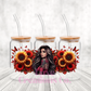 Tattoo Girl Red Flower Wrap by Luxe (#26)