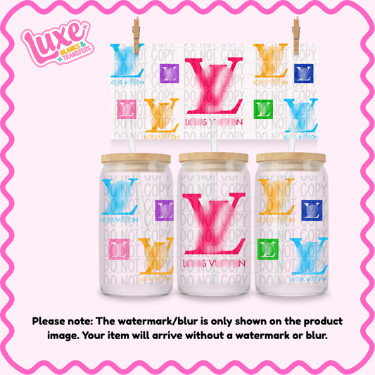 16oz UV DTF Wrap | Colour VL | #2017