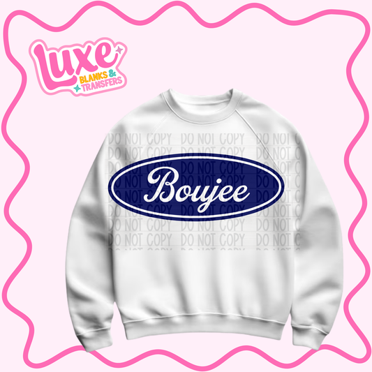 DTF Heat Transfer | Boujee Car Inspo | #1284